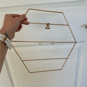 Honeycomb Photo Hangers, set of 3